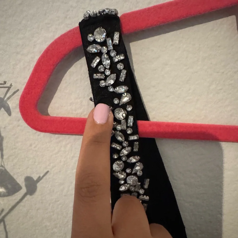 Camilo Coelho for Revolve Black Midi Dress with Embellished Neckline.Size M.NWT. - Picture 4 of 10